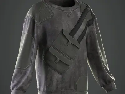 XP Hunter Low-poly 3D model