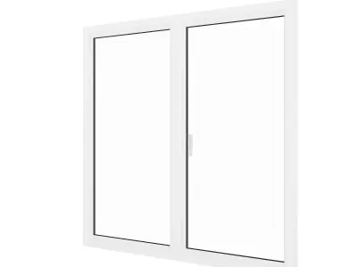 White Window 21 3D model
