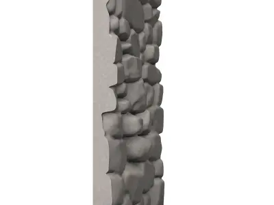 Hand-Laid Boulder Wall Kit 3D print model purchase