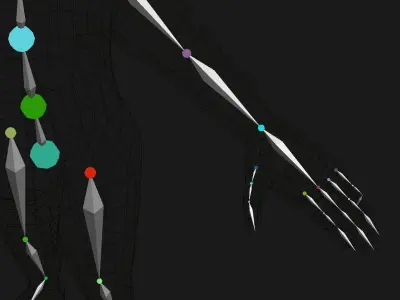 CHARACTER BOY BASE MESH RIGGED Low-poly 3D model