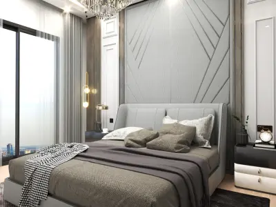  apartment interior desing model 3D model