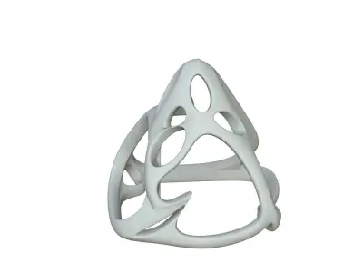 SciFi Cube Object No 59848 Low Poly Shape Low-poly 3D model