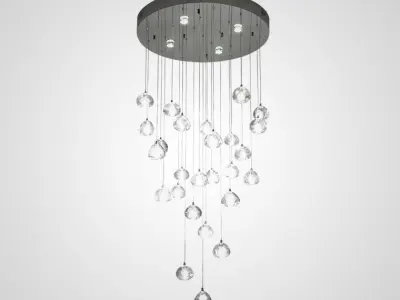 Meteora lamp 3D model