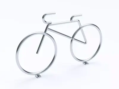 Bicycle Parking Bike 3D model