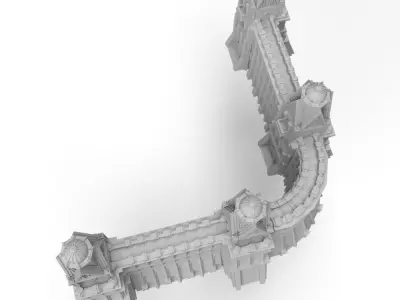 PDF Walls of Mytilene - Base Set by GrimDark Terrain Free 3D print model