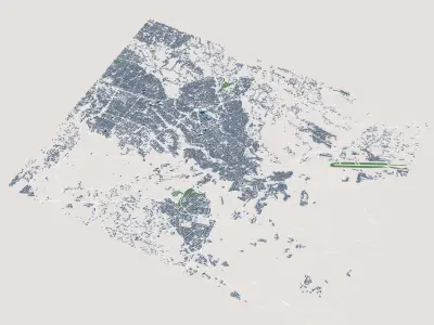 Amman City Jordan 3D model