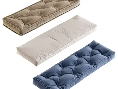 Seat Pillows Set 1  3D model