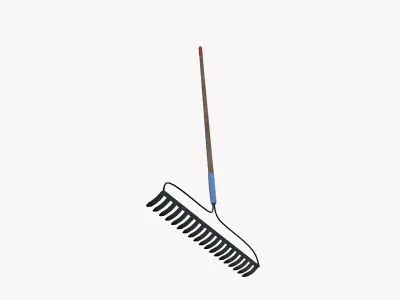 Garden Rake 3D model
