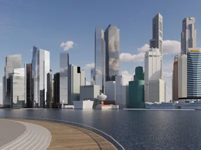 Singapore 3D model