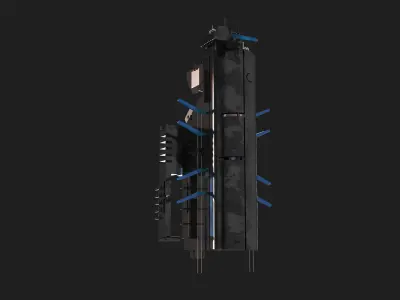 probe scifi robotic vol2 3D model