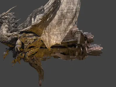 Spanish Dragon Airship 1 3D model