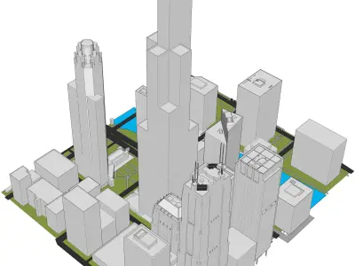 Chicago Illinois Willis Tower 3D model