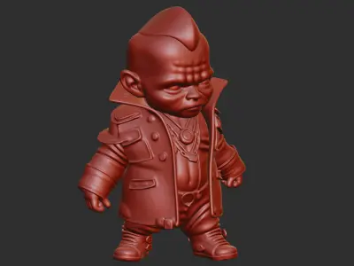 Baby Yondu 3D print model