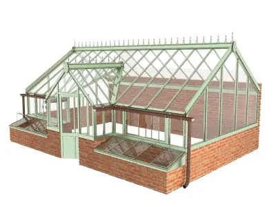 Greenhouse 3d model 3D model