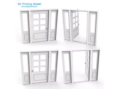 External Door 3D print model