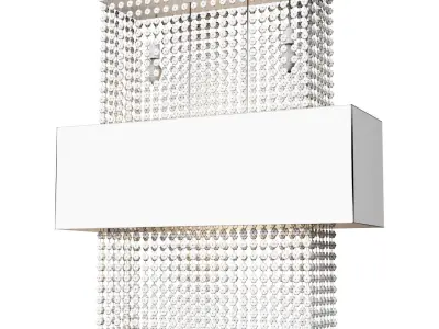 Ideal Lux PHOENIX PL5 NERO ceiling lamp 3D model