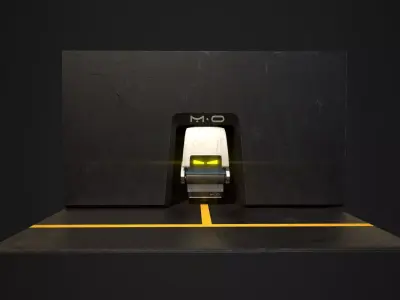 M-O Wall-E 3D model