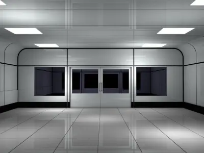 Sci Fi Room 3D model