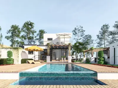 Modern House 3D model