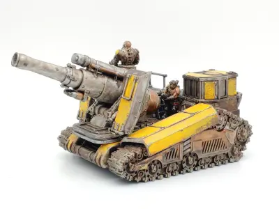 Cyberzerkers - Mobile Cannon Platform 3D print model