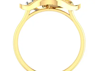 Ring Earrings Pendant Combo 3D print model