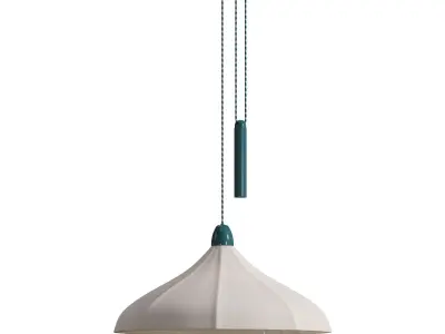 Snowdrop Rise and Fall Light 3D model