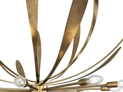 Dahlia Chandelier 3D model