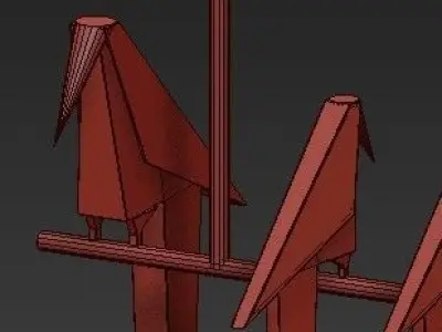 Moooi Perch Light Branch Grande 3D model