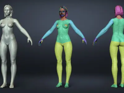 Female Basemesh - LowRes