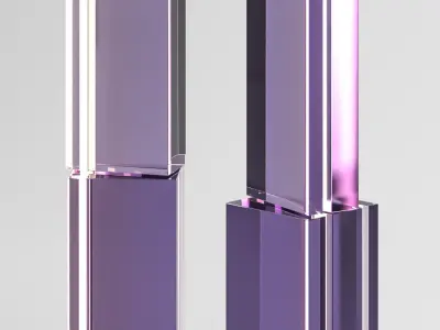 Floor lamp Totem h1700 3D model