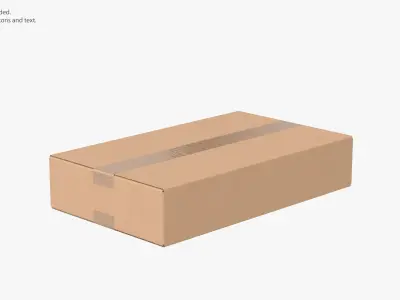  Cardboard Box 50x30x10 Bundle 