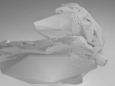 Sci-Fi Scanner Drone 3D model