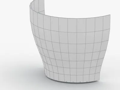 1474 - Bra Lamp Low-poly 3D model