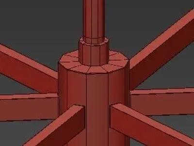 Untitled keffer chandelier 3D model