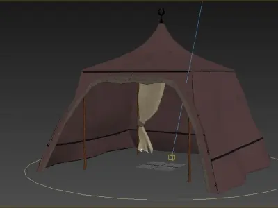 Tent v03 3D model