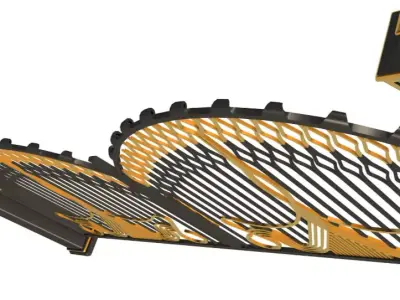 Wrought Iron Gate 3D model