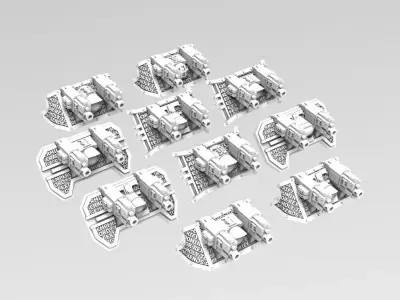 Deathvigil Bike Fairings 3D print model