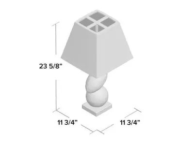 Kristofer Brown Table Lamp 3D model