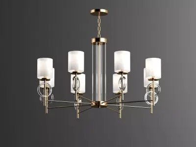 Ceiling light 3D model 45