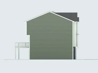 Cape Cod House 18 3D model