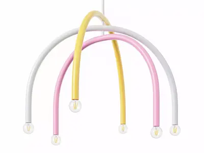 Arc Chandelier 3D model