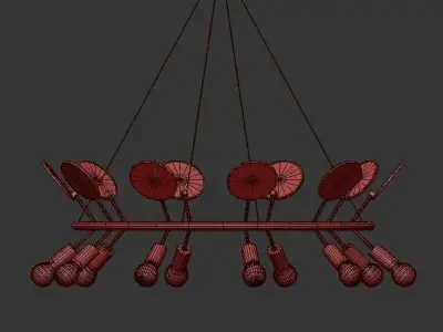 Mitzi Fern 10 3D model