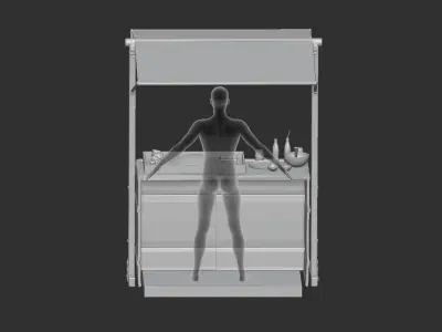 MEXICAN STREET FOOD PROPS TAQUERIA 3D print model