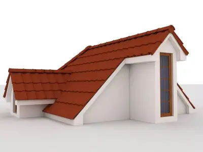 Modern Roof 3D model