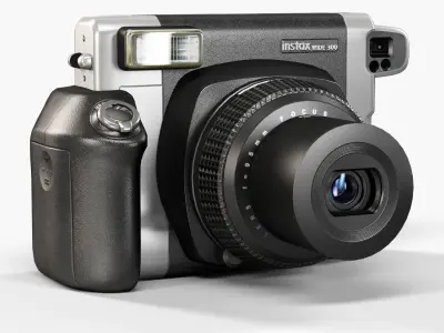 Fujifilm Instax WIDE 300 instant print camera Low-poly 3D model