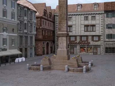 Circus Minimus in multiple formats 3D model