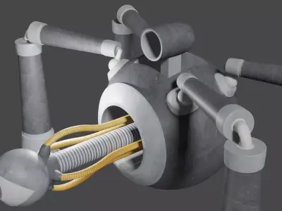 Spider Mech 3D model