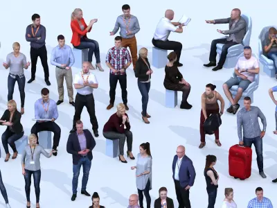  Dosch 3D - LoPoly People Vol 3 