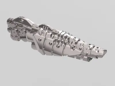 FLEET CORE - SG2 VODORS DESTROYER 3D print model