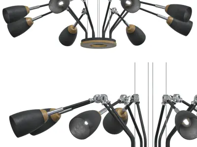 Ceiling Chandelier 3D model get